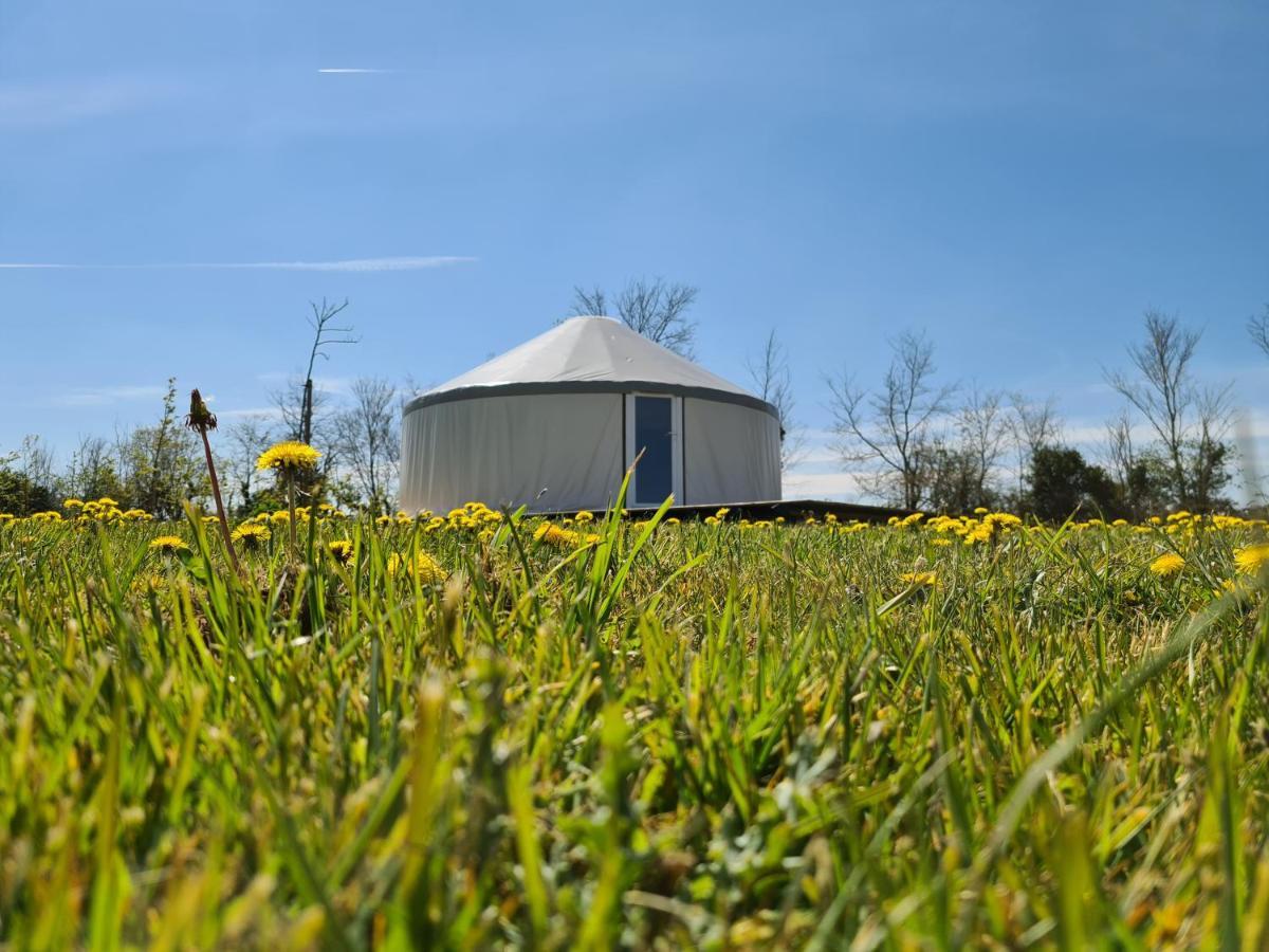Camping A La Ferme - Hebergements Insolites Cerisy-la-Foret Eksteriør bilde